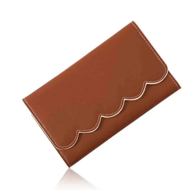 Wholesale Personalized Women Purse Ladies Leather Zipper Envelope Clutch Bag