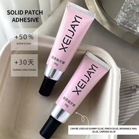 XEIJAYI Adhésif Solide Spécial 4.0 pour Ongles à Porter, Patch pour Ongles avec Gel Ferme et Sans Rebondissement