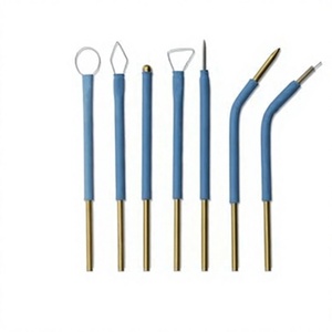 Nuevo Juego de Electrodos de Acero Inoxidable Ellman S10B para Perros, Eje de 1/16'', 7 Piezas, Reutilizables, Autoclavables, Equipo Quirúrgico Veterinario - Product Image 1