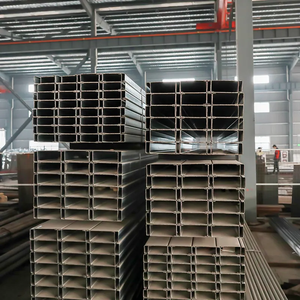 A36 Galvanizado Sección fría Acero Estructural <span class=keywords><strong>C</strong></span> Forma Perfil Canal Puntal de acero Ranurado <span class=keywords><strong>C</strong></span> U Z Viga <span class=keywords><strong>C</strong></span> Acero Purlin - Product Image 5