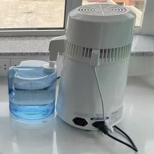 Destilador de <span class=keywords><strong>Agua</strong></span> Eléctrico XIEJIAN para Uso Doméstico y Clínico, 4L, Plástico Blanco, Generador de <span class=keywords><strong>Agua</strong></span> <span class=keywords><strong>Destilada</strong></span>, Certificado CE, 1 Salida (Oral/Uñas) - Product Image 2