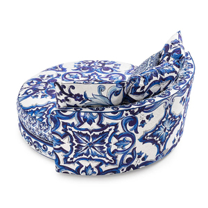 イタリアライト高級セラドン生地ソファホームデザイナーモデルヴィラアートソファチェア高級レジャーチェア - Product Image 5