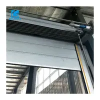 Automático superior colgando puertas seccionales industriales para taller