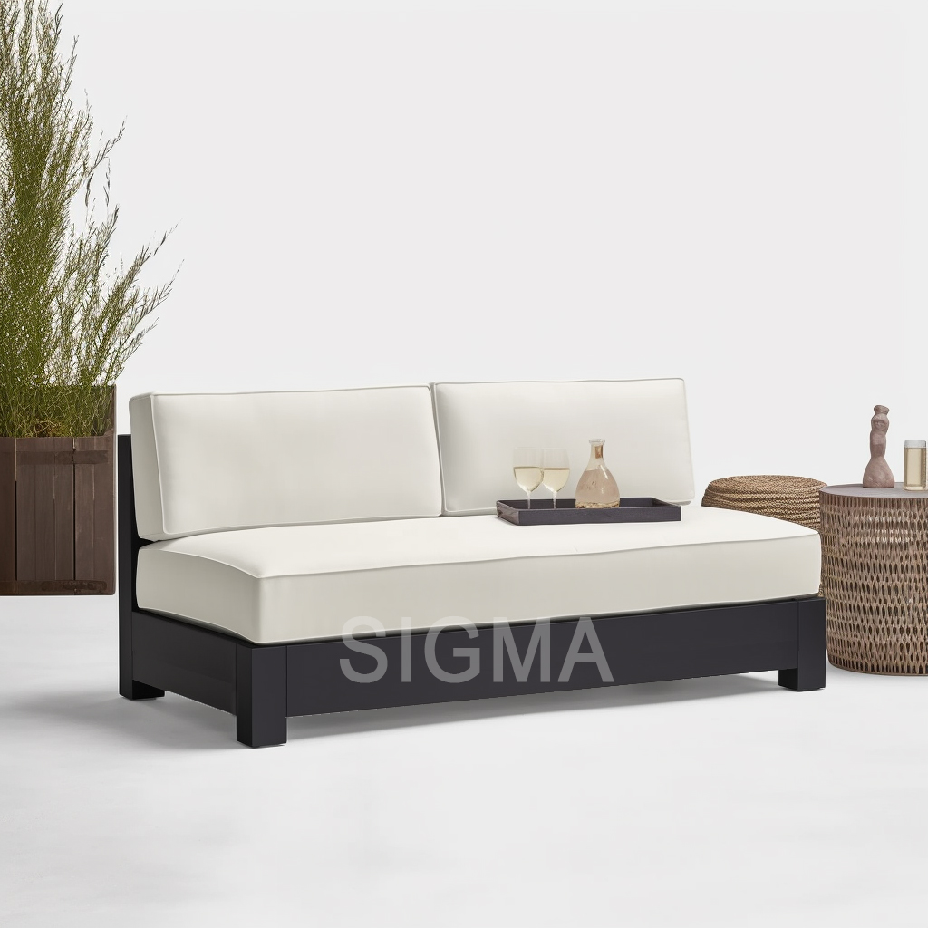 high quality sectional sofa aluminum outdoor furniture comfortable relax garden patio backyard sofa couch furniture