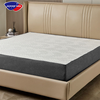 OEM Roll up Confortable king High Density mousse chambre à coucher Colchones Matelas De Espuma mémoire de forme en latex Matelas à mémoire de forme