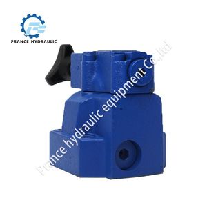 Vanne de régulation de pression hydraulique pilotée Prance série DR, 35 MPa, construction en fonte, certifiée CE, à action directe, conception à clapet - Product Image 4