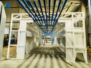 Sistema di linea di rivestimento in polvere elettrostatica per rete di recinzione - Product Image 5