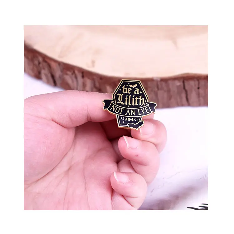 Medal badge props lapel pin Brooch commemorative medal Make Lilith's coffin enamel pins instead of Eve's