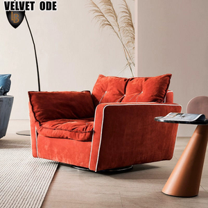 Nuevo Sofá Sorrento, Estilo Nórdico Italiano Moderno de Lujo, Forma Curva, Cómodo y Transpirable, para Sala de Estar, Apartamento o Villa - Product Image 4