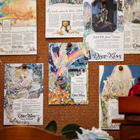 Cartes postales en boîte Mr Paper, série Prières Divines, style rétro Instagram, cartes de messages commémoratives pour étudiants, de Chine
