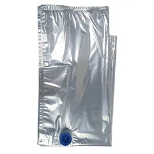 High Barrier 200 Kg 55 Gallon Aseptic Bag In Steel Drum For Tomato Paste Pulp Milk Juice