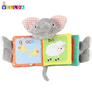 Libro de tela suave con animales creativos, no tóxico, para la educación temprana <span class=keywords><strong>y</strong></span> la interacción entre padres e hijos, ideal para niños. - Product Image 5
