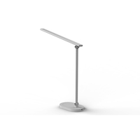 Lampe de bureau LED rechargeable, alimentée par USB, avec niveaux de luminosité réglables, design confortable pour les yeux, pour l'étude, l'école et le bureau