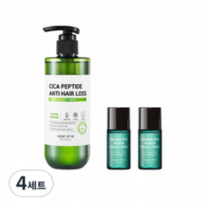 Somebymi Champú Anticaída para el Cuero Cabelludo 285ml + Tónico Milagroso 6ml X 2 Unidades, Set de 4 Unidades con Descuento, Forma Líquida, Aminoácidos - Product Image 1