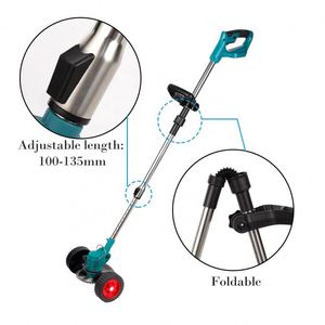 <span class=keywords><strong>Tondeuse</strong></span> à gazon électrique et débroussailleuse Yofidra pour batterie <span class=keywords><strong>Makita</strong></span> 20V sans fil 1500W 3 lames Longueur réglable Poignée pliable DIY - Product Image 5