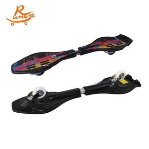 Planche à roulettes serpentins à deux roues en PU, en plastique ABS, autodéroulante, pour adultes et enfants - Product Image 2