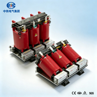 Transformateur sec à faible bruit 11 kV, non inflammable, durable, pour l'alimentation électrique commerciale et résidentielle en intérieur