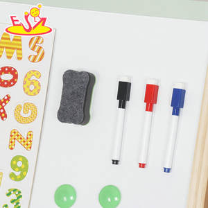 儿童2合1黑板和白板木制绘图板W12B290 - Product Image 3