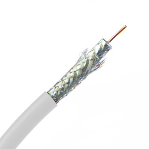 Câble coaxial triple blindage haute performance 75 ohms RG6 pour connexion d'<span class=keywords><strong>antenne</strong></span> TV <span class=keywords><strong>satellite</strong></span> CATV - Product Image 5