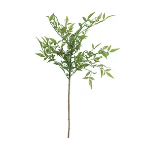 C427 Soft gum tiankui bamboo simulation plant new Chinese home hotel model room decoration photography wedding ornament plant