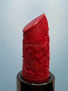 メイクアップ12.1mm化粧品ロゴ型リップスティックプラスチックゴムシリコン型ドラゴンとフェニックスのテクスチャソフトシリコンカスタマイズ可能 - Product Image 5