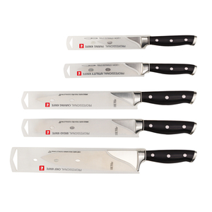 Juego de cuchillos profesionales Juego de cuchillos de cocina de acero inoxidable Juego de cuchillos de chef con mango de madera - Product Image 2