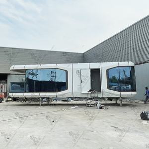 Hôtel capsule spatiale, maison à bulles, expérience technologique, hébergement populaire sur internet, multifonctionnel, en bord de mer, site touristique en plein air - Product Image 1