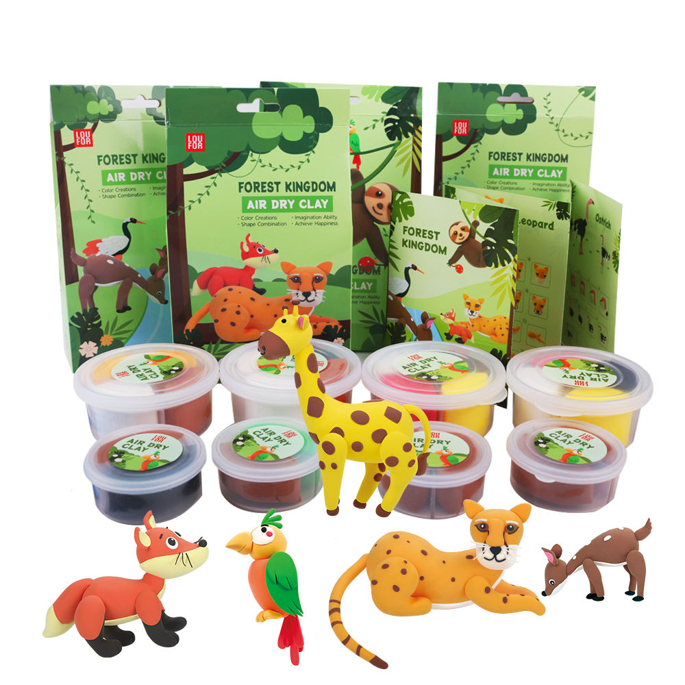 Slime Modeling Light Air Dry Playdough Super Plasticine Diy Sets