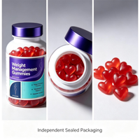 Gummies SYC BIO sans sucre pour la gestion du poids, 60 unités, avec mélatonine et L-théanine pour le soutien du sommeil, le bien-être quotidien et la relaxation