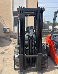 Original Painting 3.5tons diesel Forklift Used Condition toyot 8fd35 3 Tons <b>Lifter</b> with three stages - Product Image 2