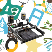 Máquina robotizada de dibujo con riel guía antirrobo y marco LY desmontable DIY, plotter XY para grabado láser CO2 en piedra/madera/MDF/goma