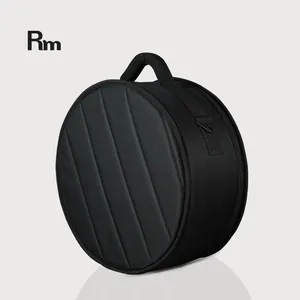 حقيبة طبلة قوس قزح 13*6 Rm Fashion Case 13 بوصة Cymbal حقيبة طبلة صنج سوداء