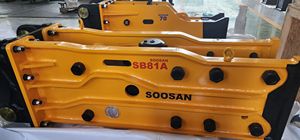 SOOSAN SB81A TOP TYPE <b>HYDRAULIC</b> <b>BREAKER</b> MAIN BODY PRODUCT DIRECT FACTORY SUPPLY ONE YEAR WARRANTY STANDARD FEATURES INCLUSIVE - Product Image 3