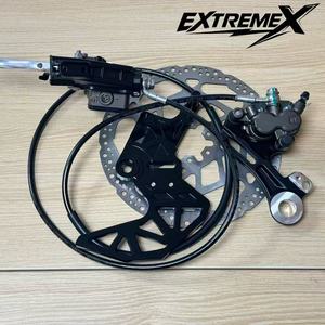 Ensemble d'étrier <span class=keywords><strong>de</strong></span> <span class=keywords><strong>frein</strong></span> arrière pour vélo électrique <span class=keywords><strong>de</strong></span> motocross SURRON Lightbee Ultrabee à double piston noir - Remplacement pour Quadzilla - Product Image 1