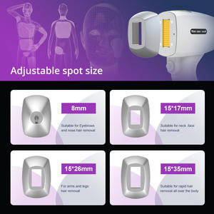 جهاز تجميل لطيف ماكس برو جهاز إزالة الشعر بليزر ديود W قوة عالية ، W W W + AI - Product Image 4