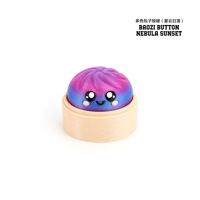 Mainan Penghilang Stres Baozi Squishy Cetak 3D, Dekorasi Meja Pangsit Imut, Mainan Fidget Kawaii untuk Dewasa, Hadiah Kantor