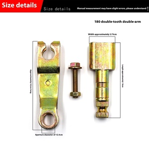 Dispositif de freinage de bras oscillant d'essieu arrière de tricycle électrique de vente directe 130 160 180 avec accessoires de bras oscillant d'essieu <span class=keywords><strong>pour</strong></span> motos - Product Image 4