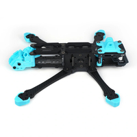 Kit de cadre FPV Freestyle DeadCat DC Type en fibre de carbone de 6 pouces Axisflying MANTA 6 pour accessoires de drones RC