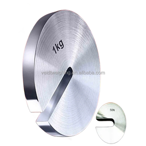 Veidt Weighing M1 50g-5kg Stainless <b>Chrome</b> Steel Slot Hanger Custom Made Weight With Aluminum <b>Box</b> M1 50g-5kg Stainless <b>Chrome</b> - Product Image 2