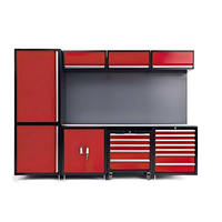 Gabinete de Almacenamiento Modular con Cajones Personalizado OEM, Banco de Trabajo Industrial Extraíble de Acero Laminado en Frío para Taller o Garaje