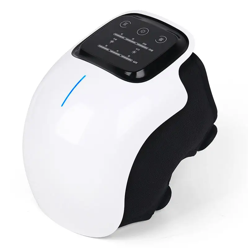 2024 Top vente genou masseur physiothérapie électrique Laser Vibration contrôle de synchronisation chauffage Massage et Relax genou