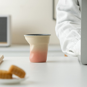 Customs logo Coffee Cups <b>Hand</b>-<b>molded</b> Water Coffee Mug Ceramic Creative Cross-border Coffee Mug - Product Image 3