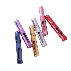 Vente en gros 12ml Pocket-Size <span class=keywords><strong>Vide</strong></span> Rechargeable Parfum Atomiseur Vaporisateur Nouveau <span class=keywords><strong>Design</strong></span> En Aluminium Bouteille De Parfum - Product Image 3