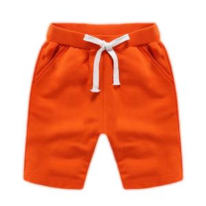 Shorts d'été personnalisés en gros pour enfants, doux et confortables, 100 % coton, couleur unie, pour bébés garçons - Product Image 5