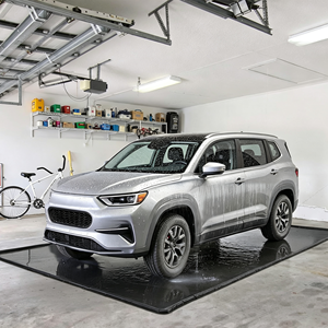Tapis <span class=keywords><strong>de</strong></span> garage en PVC antidérapant et imperméable, très vendu, avec raclette pour lavage <span class=keywords><strong>de</strong></span> voiture et stationnement - Product Image 3