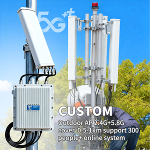 <span class=keywords><strong>Access</strong></span> <span class=keywords><strong>Point</strong></span> Outdoor Impermeabile ARRONNA KEY OEM Sistema WiFi 6 11ax 4 <span class=keywords><strong>Antenne</strong></span> 3657Mbps 2.4G&5.8G Raggio 1-2KM 256+ Utenti - Product Image 1