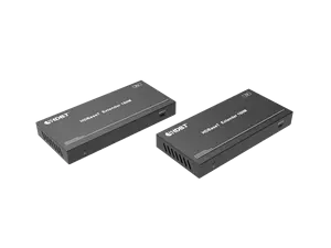ตัวขยาย HDMI 150M 4K Hdmi Extender การออกแบบที่กะทัดรัดไฟเบอร์ออปติกเพื่อการติดตั้งที่ง่ายและยืดหยุ่น