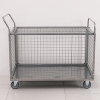 Chariot à cadre en acier pour la livraison, la logistique express des supermarchés et la manutention – Véhicule écologique