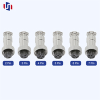 Connecteur de prise aviation 12MM GX12-3P GX12-4P (1 ensemble) pour équipement d'éclairage LED et de scène
