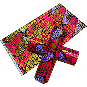 Tissu <span class=keywords><strong>Pagne</strong></span> Africain en Coton Imprimé Wax Doré <span class=keywords><strong>Mode</strong></span>, 6 Yards pour Robes et Vêtements Femme - Product Image 2